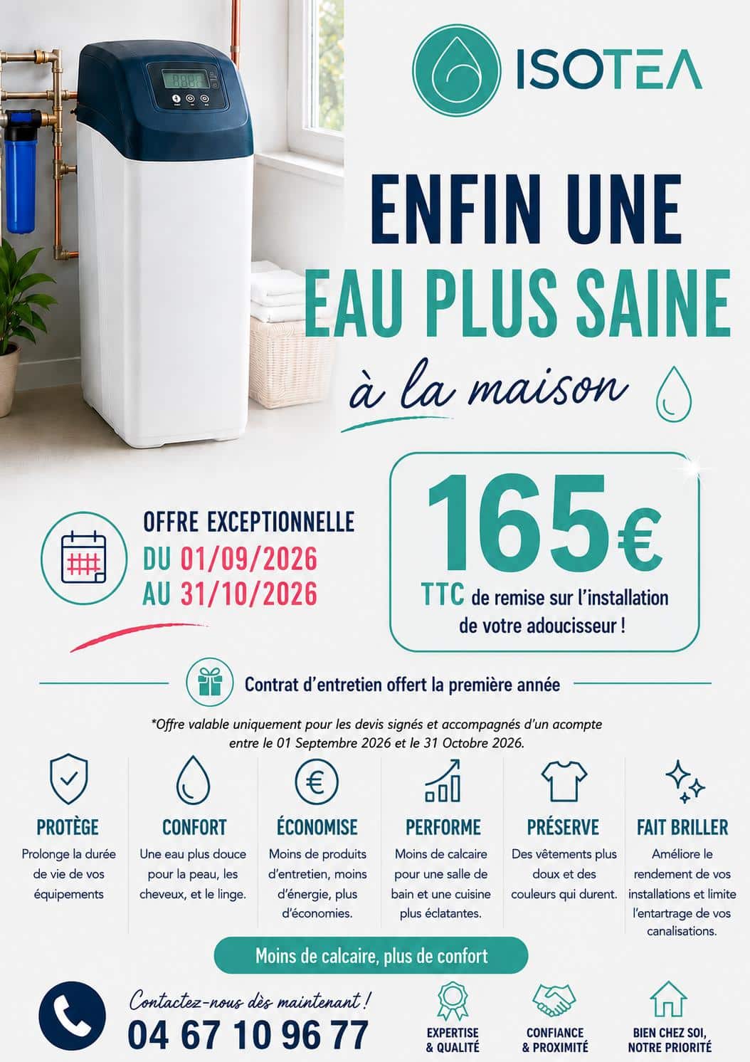 OFFRE EXCEPTIONNELLE POUR LA RENTRÉE CHEZ ISOTEA !